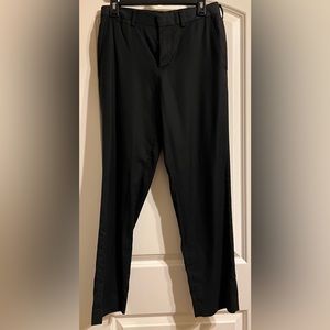 JF J. Ferrar Slim Fit Black Dress Pants 30x30
